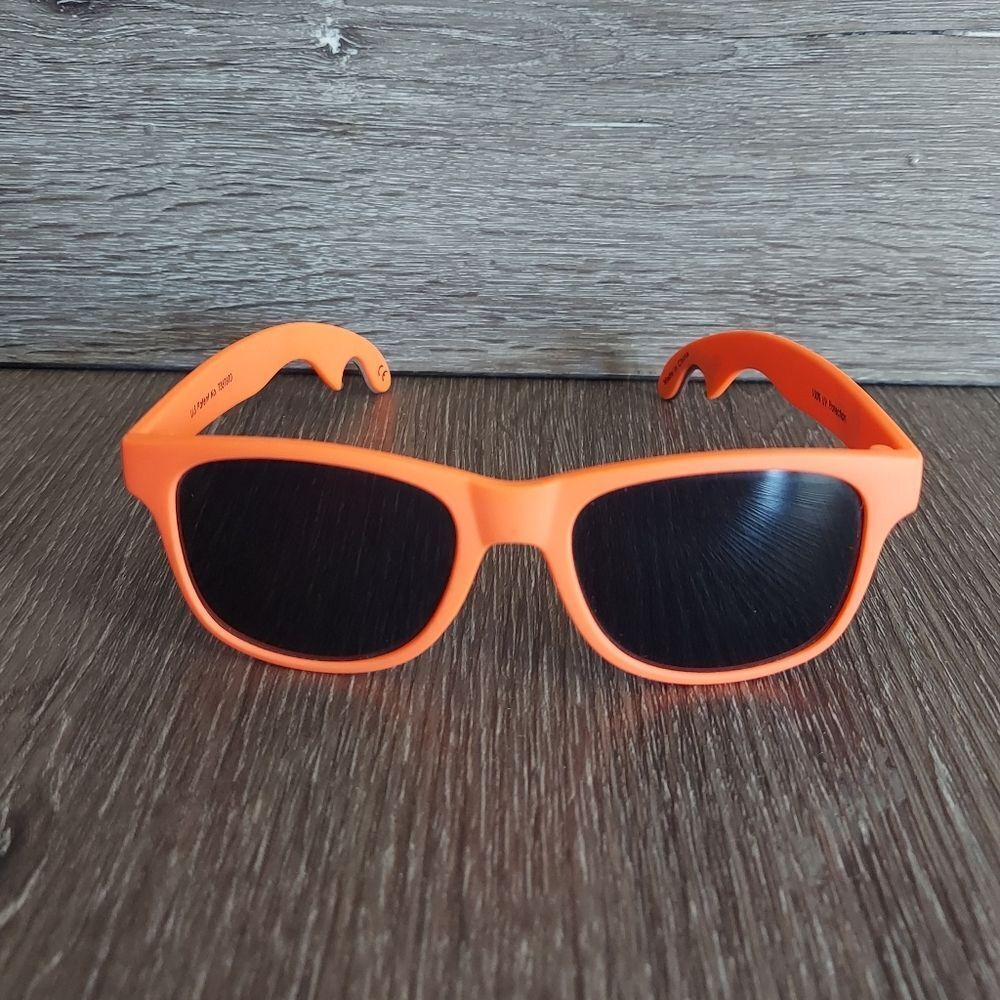 PINK VICTORIA'S SECRET Bottle Opener Sunglasses - Orange